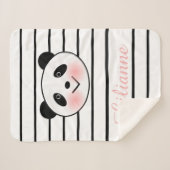 パンダベア シェルパブランケット (正面(横))