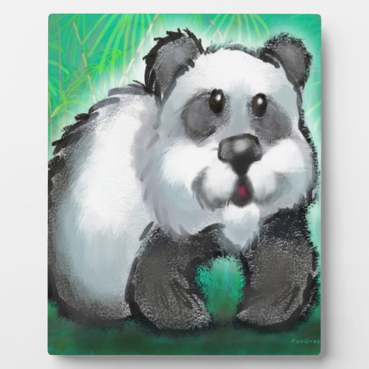 パンダベア フォトプラーク (正面)