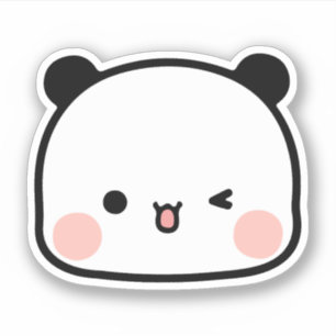 パンダベア,ブブとデュドゥ,顔ブブ シール