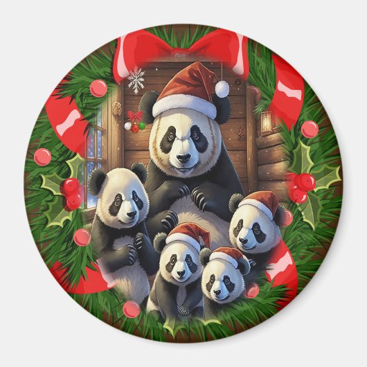 パンダベア マグネット (正面)