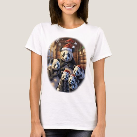 パンダベアTシャツ Tシャツ (正面)