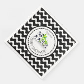 パンダベビーシャワーペーパーナプキン (コーナー)