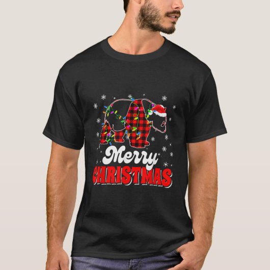パンダベメリーアーライツサンタ Tシャツ (正面)