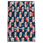 パンダホリデーカスタマイズ ミディアムペーパーバッグ (裏面)