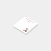 パンダホリデーメリーアンドジョイ ポストイット (アングル)