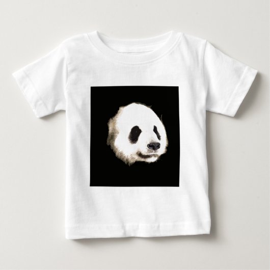 パンダポップアート ベビーTシャツ (正面)