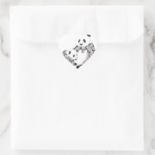 パンダマザー&ベビークブ ハートシール (バッグ)