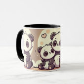 パンダムーンライトラブ マグカップ (正面左)