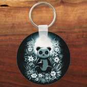 パンダムーン キーホルダー (正面)