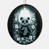 パンダムーン セラミックオーナメント (左)