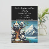 パンダモニウム誕生日バッシュ 招待状 (スタンド正面)