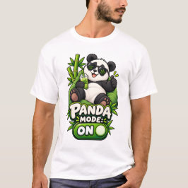 パンダモード発動 Tシャツ