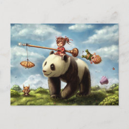 パンダライド ポストカード