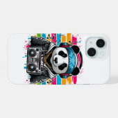 パンダラッパー iPhone 15ケース (裏面横)