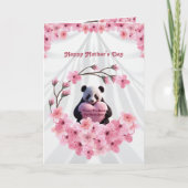 パンダラブ ママベア 母の日のカード カード (正面)