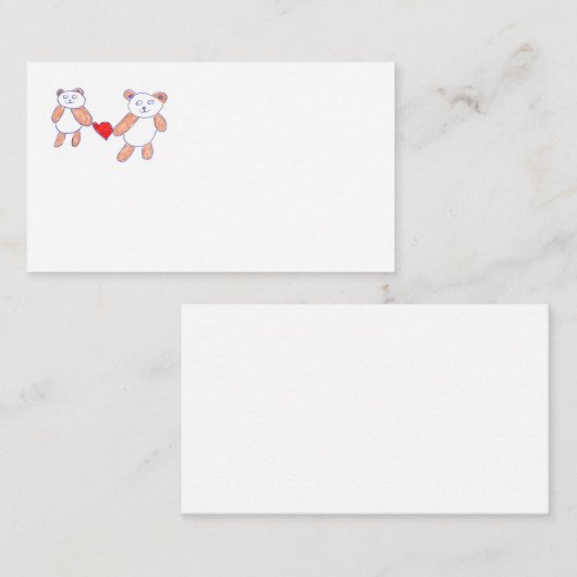 パンダラブ 名刺 (正面/裏面)