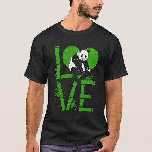 パンダラブ Tシャツ (正面)