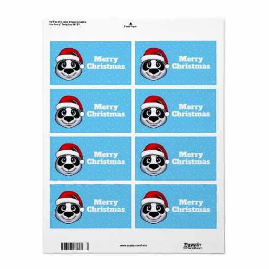 パンダラベル ラベル (フルシート)