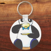 パンダレッシングコーヒー キーホルダー (正面)