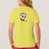 パンダレモンドリンクTシャツ Tシャツ (裏面)