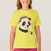 パンダレモンドリンクTシャツ Tシャツ (正面)