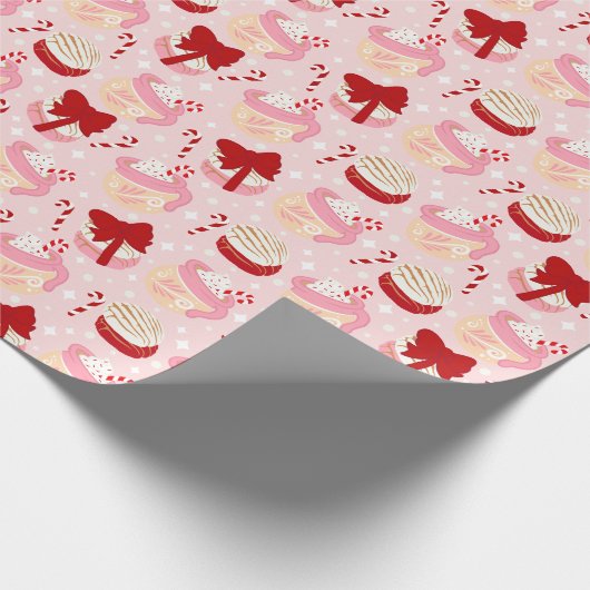 パンダースイカフェシトメキシコクリスマス ラッピングペーパー (角)