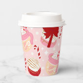 パンダースイカフェシトメキシコクリスマス 紙コップ (裏面)