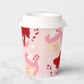 パンダースイカフェシトメキシコクリスマス 紙コップ (右)