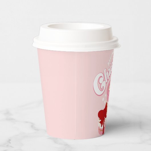 パンダースイカフェシトメキシコクリスマス 紙コップ (右)