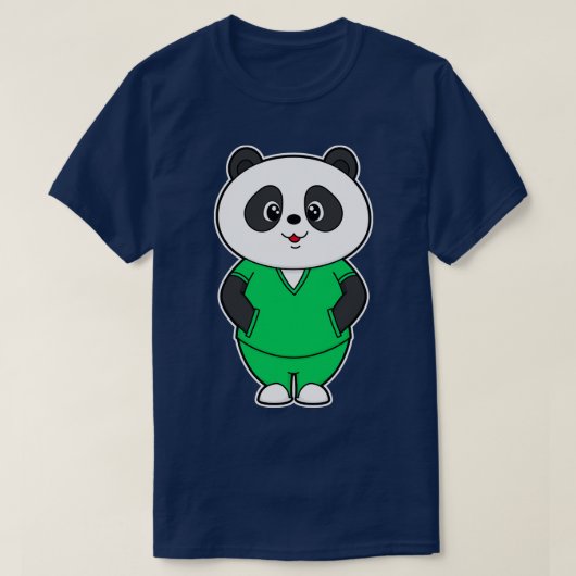 パンダースポークナース Tシャツ (デザイン正面)
