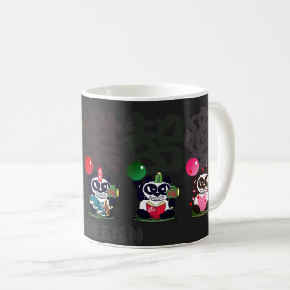 パンダ五大神 コーヒーマグカップ