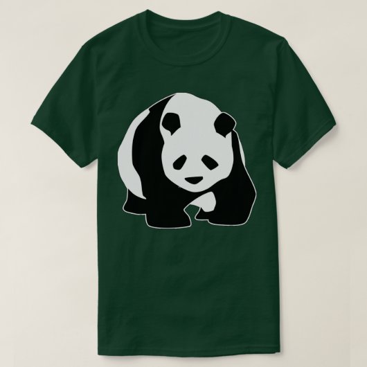 パンダ恋人27 Tシャツ (デザイン正面)
