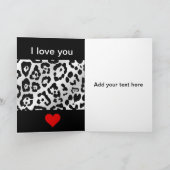 パンダ愛バレンタインデーカード シーズンカード (内部)