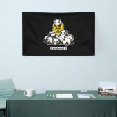 パンダ愛好家 |かわいいパンダおもしろいパンデミック 横断幕 (トレードショー)