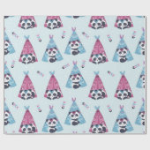 パンダ愛好家 |パンダのように ラッピングペーパー (フラット)