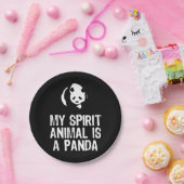 パンダ愛好家 |私の霊獣はパンダだ ペーパープレート (パーティー)