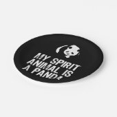 パンダ愛好家 |私の霊獣はパンダだ ペーパープレート (アングル)