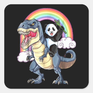 パンダ愛好家 | Calm 保 And Love Panda スクエアシール