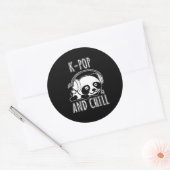 パンダ愛好家 | Calm 保 And Love Panda ラウンドシール (封筒)