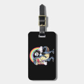 パンダ愛好家 | Calm 保 And Love Panda ラゲッジタグ (正面縦)