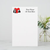 パンダ愛 便箋 (スタンド正面)