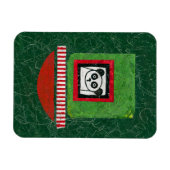 パンダ未用意の冷凍機磁石 マグネット (横)