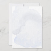 パンダ気球の男の子のシャワー招待 招待状 (裏面)