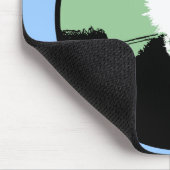 パンダ海の円。 マウスパッド (コーナー)