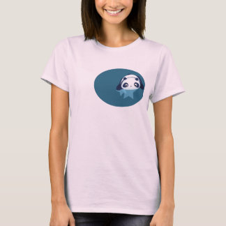 パンダ滝ダウン Tシャツ