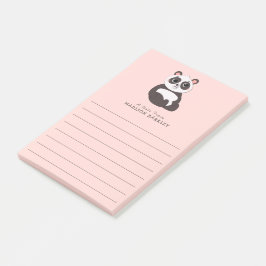 パンダ熊かわいいキッズ ポストイット