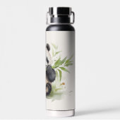 パンダ熊と竹 ウォーターボトル (背面)