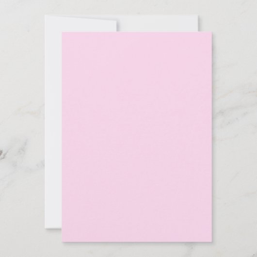 パンダ熊の赤ちゃんシャワーの招待 招待状 (裏面)