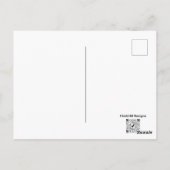 パンダ独身のー(Panda) – はがき (裏面)