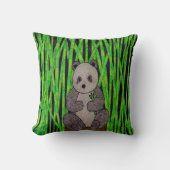 パンダ独身の(Panda) – 枕 (正面)